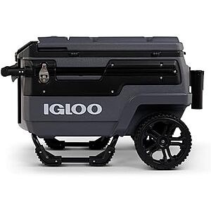 $218.49* | 70-Qt Igloo Trailmate Journey Wheeled Cooler (Carbonite) at Amazon